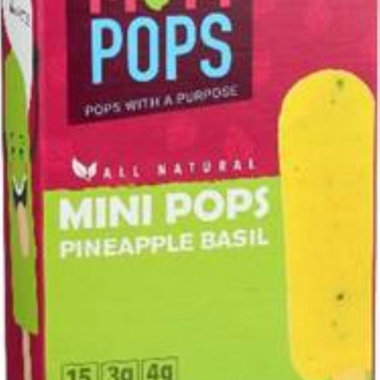 Mom Pops Pineapple Basil 6oz