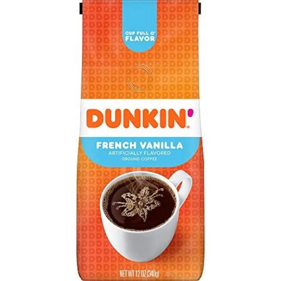 Dunkin\' French Vanilla Coffee 12oz