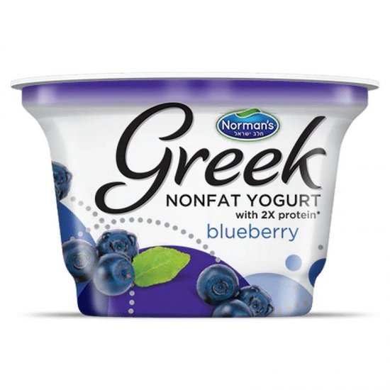 Norman\'s Greek Bluebery Yogurt 6oz