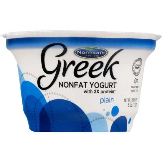 Norman\'s Greek Plain Yogurt 6oz