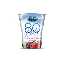 Norman's Summer Strawberry Lite Yogurt 6oz