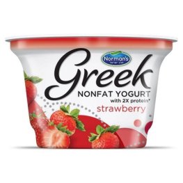 Norman's Light Strawberry Greek Yogurt 6oz