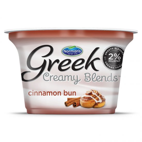Norman\'s 2% Milkfat Cinnamon Bun Yogurt 5.3oz