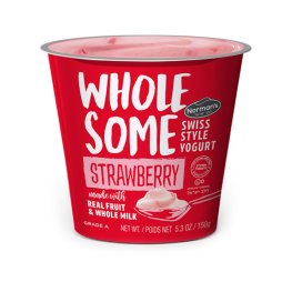 Norman's Wholesome Strawberry Yogurt 5.2oz
