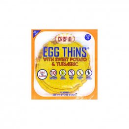 Crepini Egg Thins With Sweet Potato & Turmeric 2.96oz