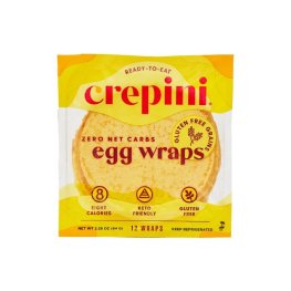 Crepini Egg Wraps Gluten Free 12pk