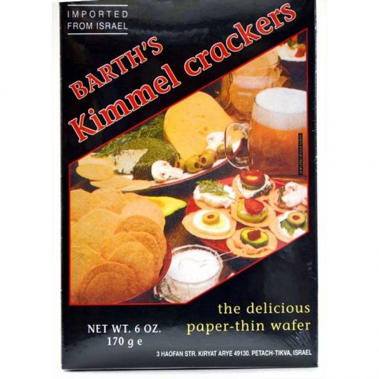 Barth\'s Kimmel Crackers 6oz