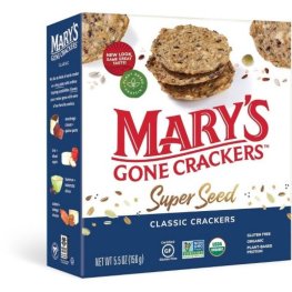 Mary's Super Seed Classic Crackers 5.5oz