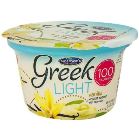 Norman\'s Greek Light Vanilla 6oz