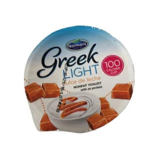 Norman\'s Lite Dulce De Leche Greek Yogurt 5.3oz