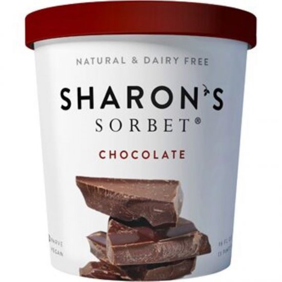 Sharon\'s Sorbet Chocolate 16oz