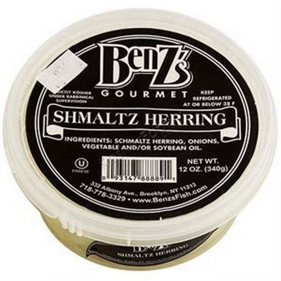 BenZ\'s Shmaltz/Oil Scallion Herring 1oz