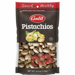 Galil Pistachios Roasted Salted 6oz