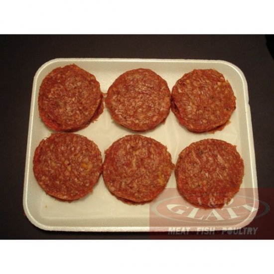 Beef Sliders (Seasoned) 13.99/lb