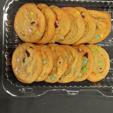 Rainbow Candy Cookie Dough