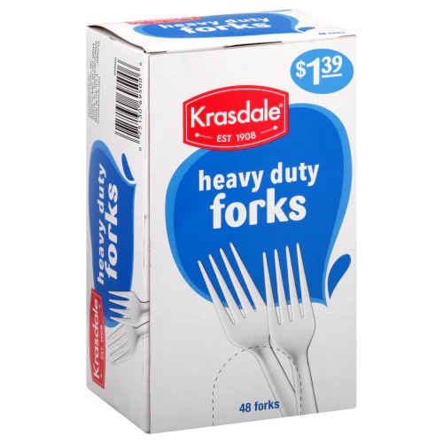 Krasdale Heavy Duty Forks 48Pk