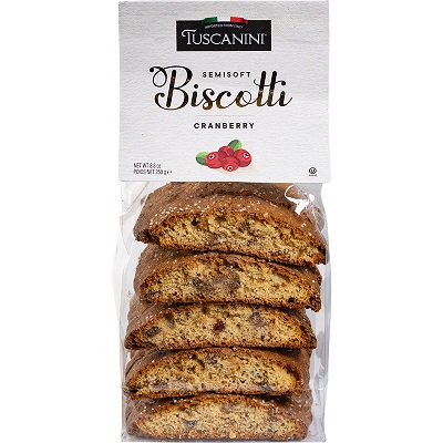 Tuscanini Biscotti Cranberry 8.8oz