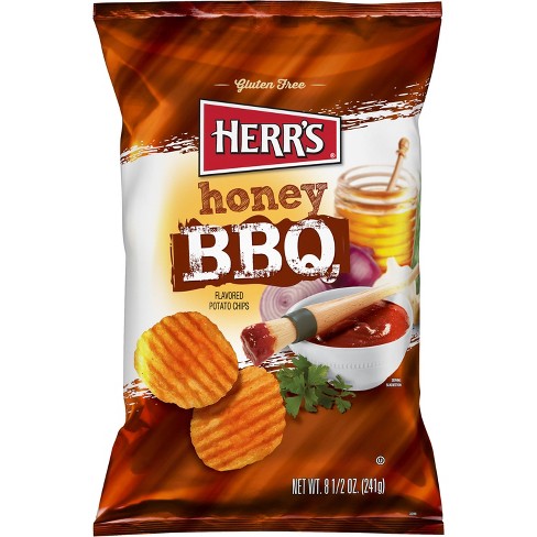 Herr\'s Honey BBQ Potato Chips 8.5oz