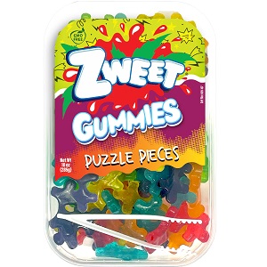 Zweet Gummies Puzzle Pieces 10oz