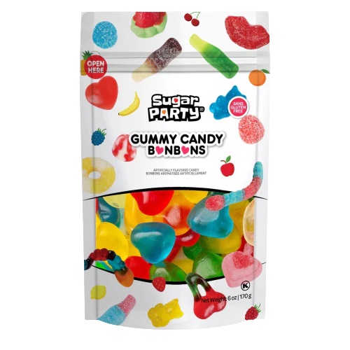 Sugar Party Heart Delights 6oz