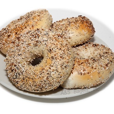 A&S Everything Bagel 4pk